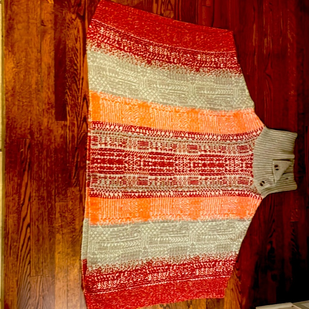 Caslon poncho style sweater